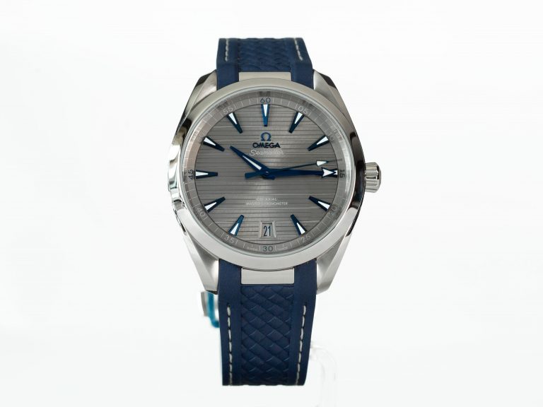 Omega Seamaster Aqua Terra Gri-Mavi – ikinci el lüks saat Chrono Zone